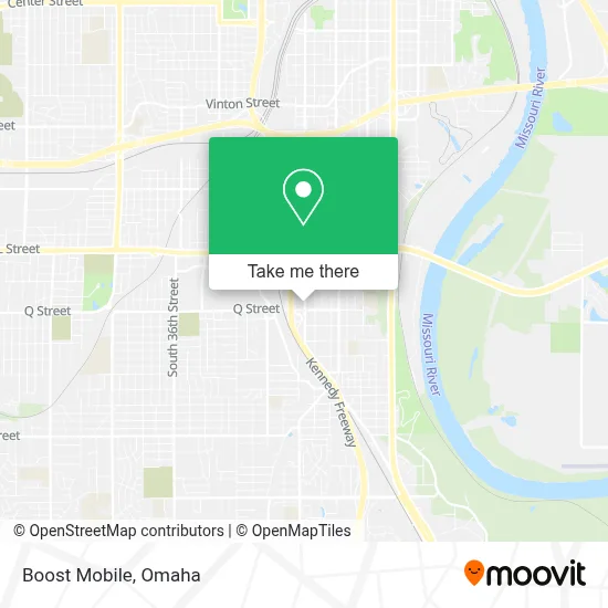 Boost Mobile map
