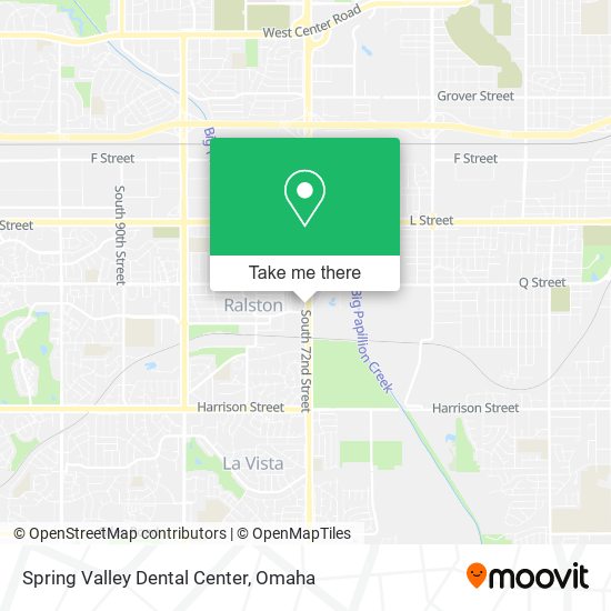 Mapa de Spring Valley Dental Center