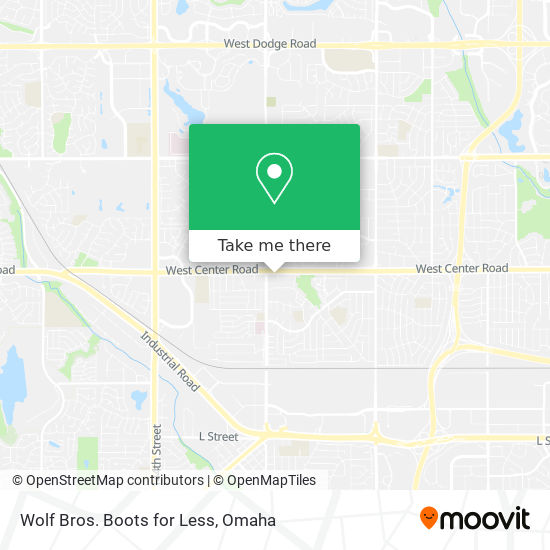Mapa de Wolf Bros. Boots for Less