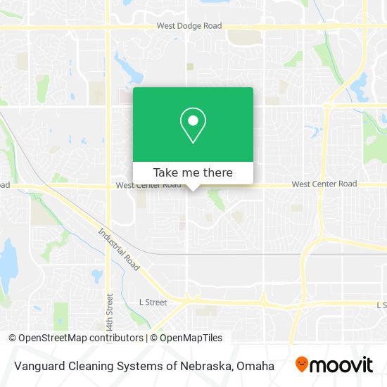 Mapa de Vanguard Cleaning Systems of Nebraska