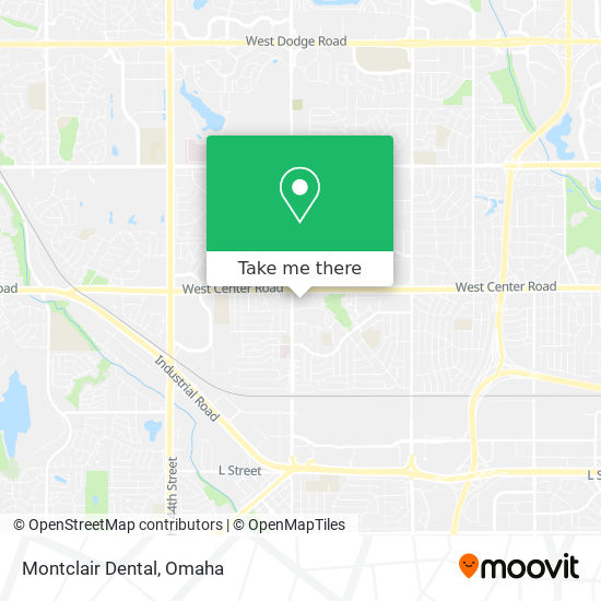 Mapa de Montclair Dental