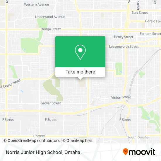 Norris Junior High School map