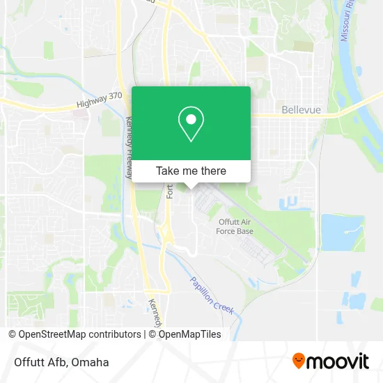 Offutt Afb map