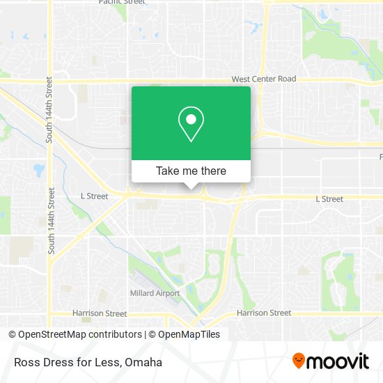 Mapa de Ross Dress for Less