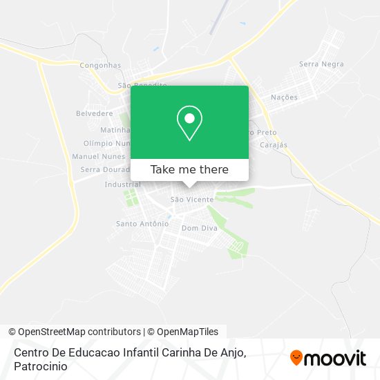 Centro De Educacao Infantil Carinha De Anjo map