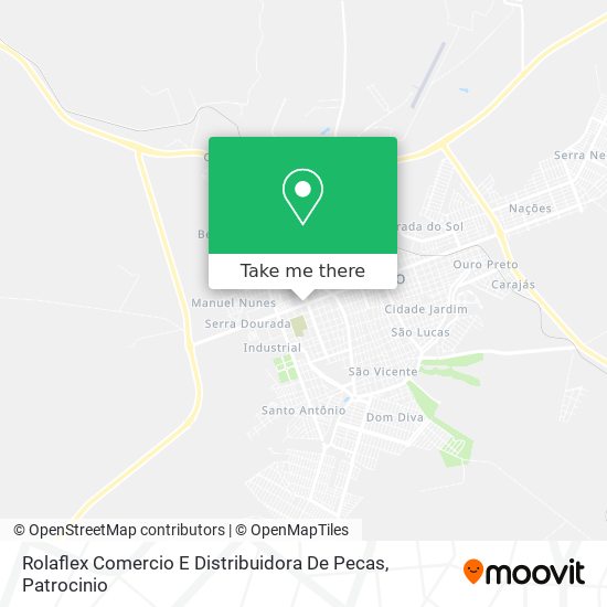 Rolaflex Comercio E Distribuidora De Pecas map