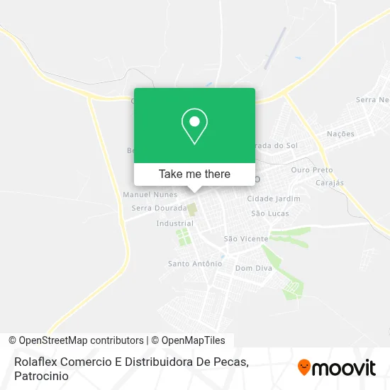 Rolaflex Comercio E Distribuidora De Pecas map