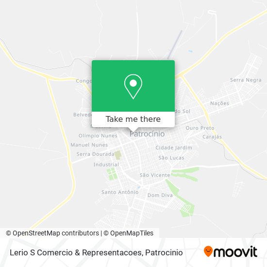 Mapa Lerio S Comercio & Representacoes
