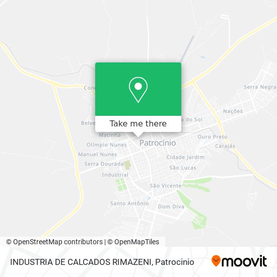 INDUSTRIA DE CALCADOS RIMAZENI map