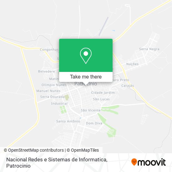 Mapa Nacional Redes e Sistemas de Informatica