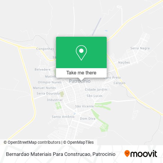 Bernardao Materiais Para Construcao map