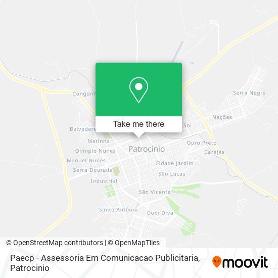 Paecp - Assessoria Em Comunicacao Publicitaria map