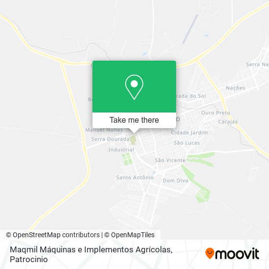 Maqmil Máquinas e Implementos Agrícolas map