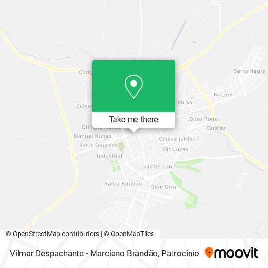 Vilmar Despachante - Marciano Brandão map