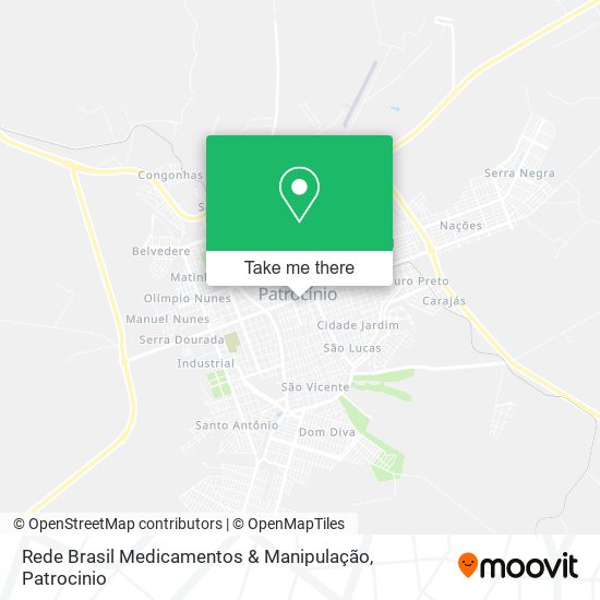 Rede Brasil Medicamentos & Manipulação map