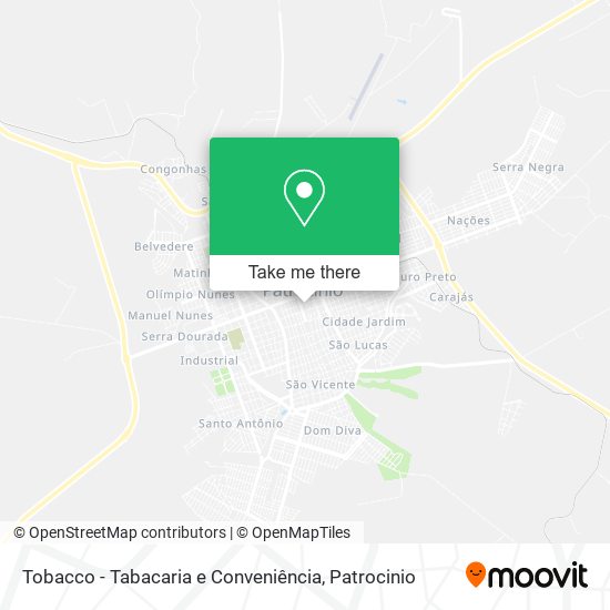 Mapa Tobacco - Tabacaria e Conveniência