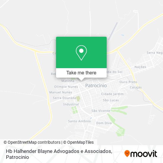 Mapa Hb Halhender Blayne Advogados e Associados