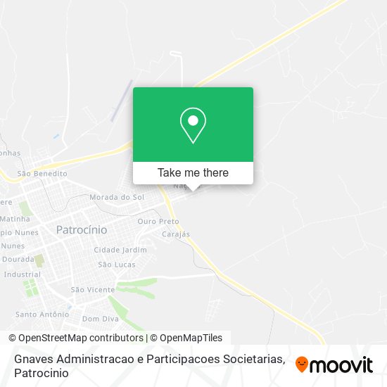 Gnaves Administracao e Participacoes Societarias map