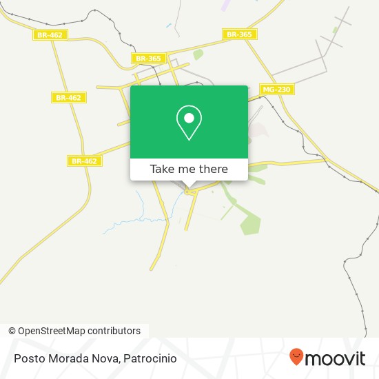 Posto Morada Nova map