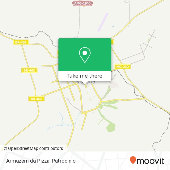 Armazém da Pizza map