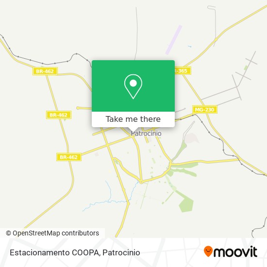 Estacionamento COOPA map