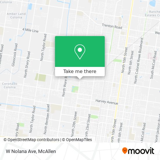 Mapa de W Nolana Ave