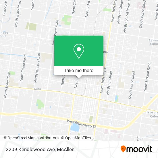 2209 Kendlewood Ave map