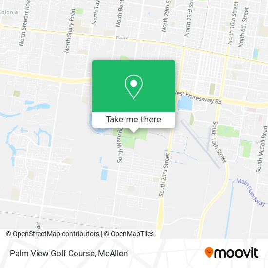 Palm View Golf Course map