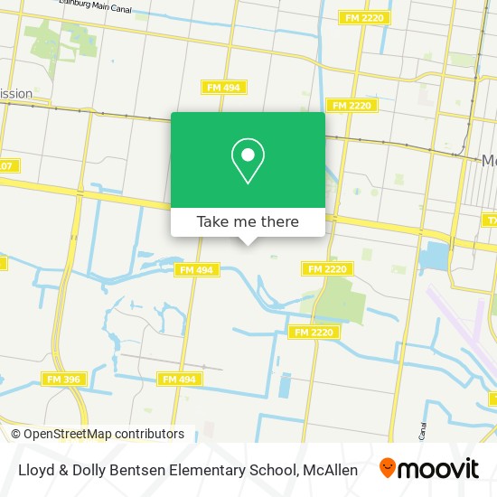 Mapa de Lloyd & Dolly Bentsen Elementary School