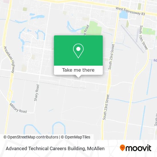 Advanced Technical Careers Building map