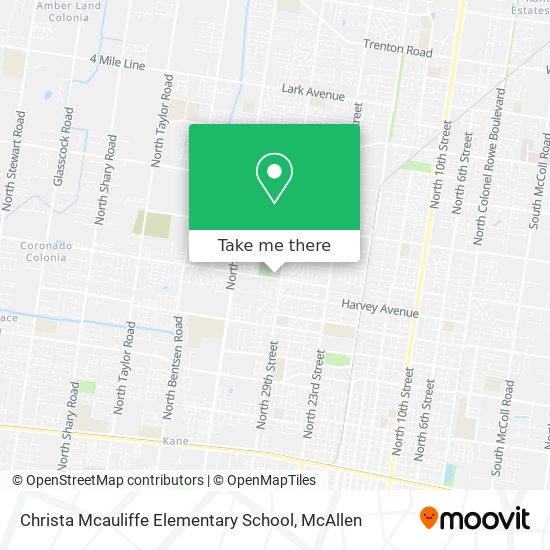 Mapa de Christa Mcauliffe Elementary School