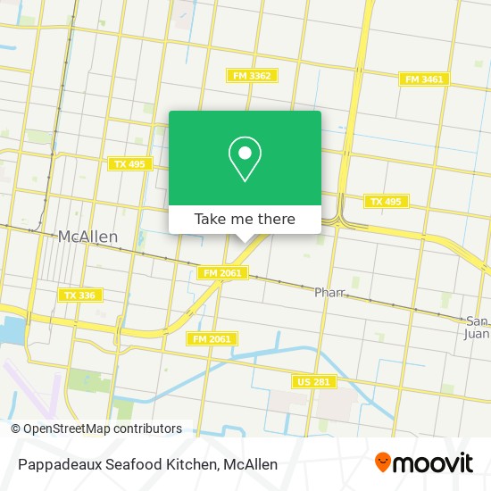 Pappadeaux Seafood Kitchen map