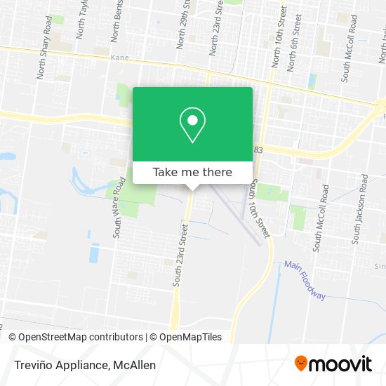 Treviño Appliance map