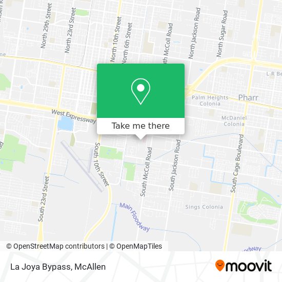 Mapa de La Joya Bypass
