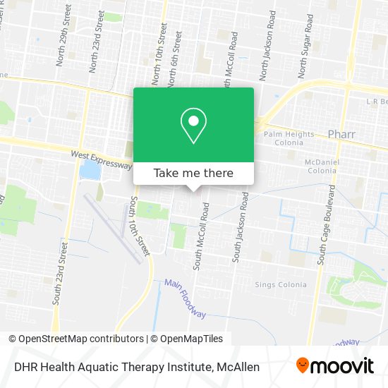 Mapa de DHR Health Aquatic Therapy Institute