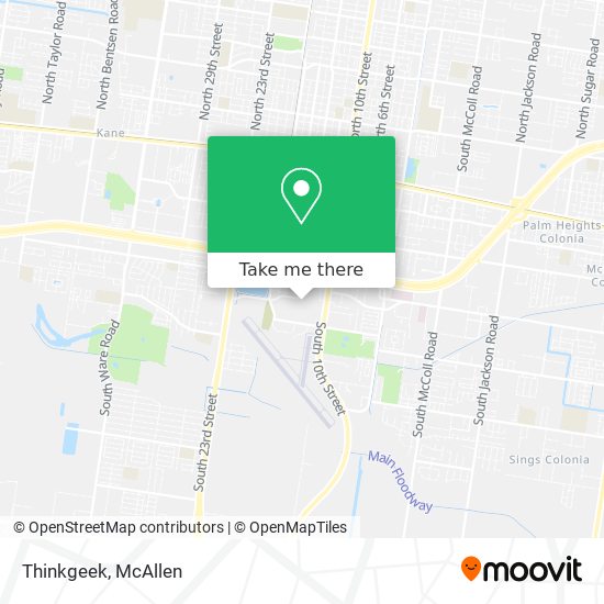 Mapa de Thinkgeek