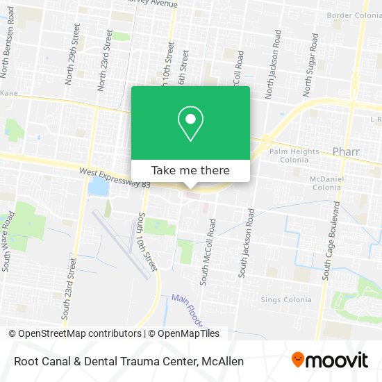 Mapa de Root Canal & Dental Trauma Center