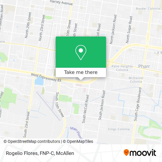 Mapa de Rogelio Flores, FNP-C