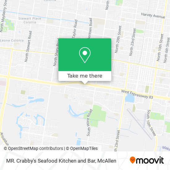 MR. Crabby's Seafood Kitchen and Bar map
