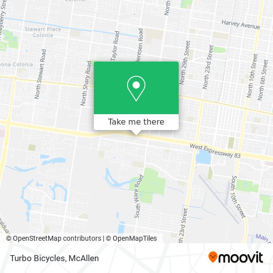 Turbo Bicycles map