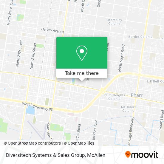 Diversitech Systems & Sales Group map