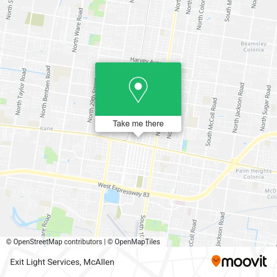 Mapa de Exit Light Services
