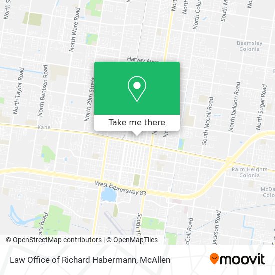 Mapa de Law Office of Richard Habermann