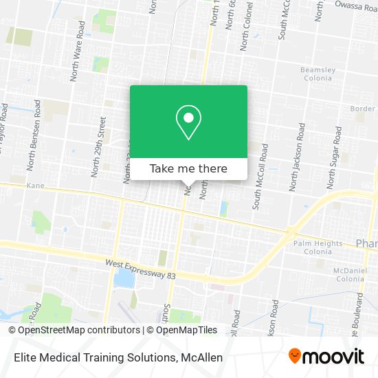 Mapa de Elite Medical Training Solutions
