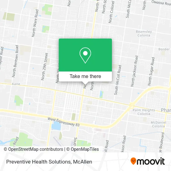 Mapa de Preventive Health Solutions