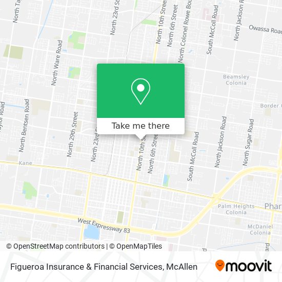 Figueroa Insurance & Financial Services map