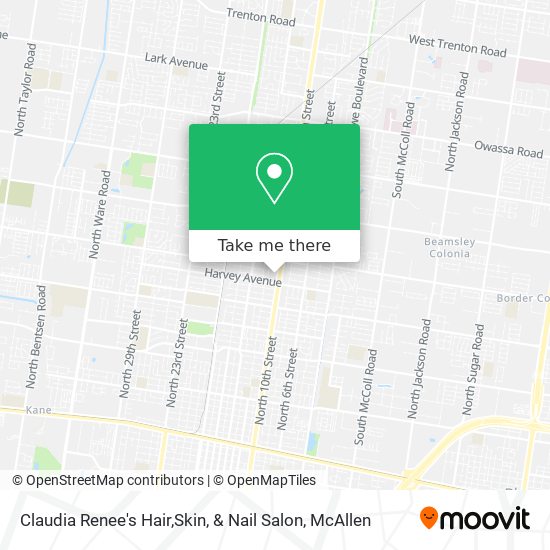 Claudia Renee's Hair,Skin, & Nail Salon map
