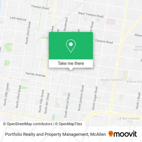Portfolio Realty and Property Management map