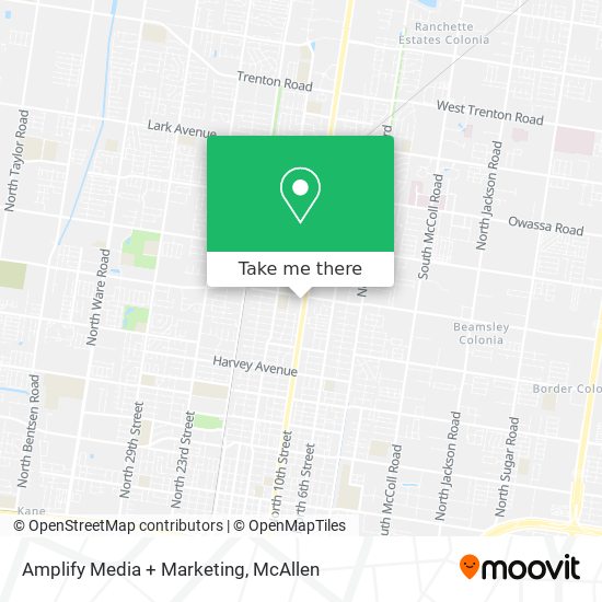 Amplify Media + Marketing map