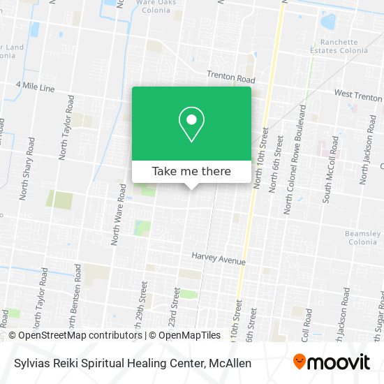 Mapa de Sylvias Reiki Spiritual Healing Center